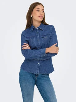 ONLSASIA Jeanshemd