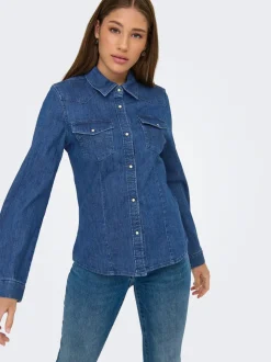 ONLSASIA Jeanshemd