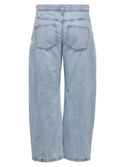 ONLSAVONA Mittlere Taille Barrel Fit Knöchellang Jeans