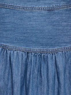 ONLSEVIGNY Jeansrock Langer Rock