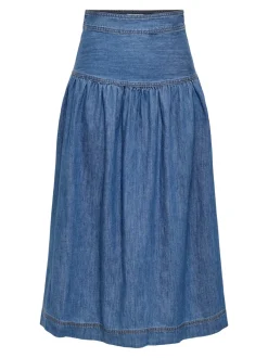 ONLSEVIGNY Jeansrock Langer Rock