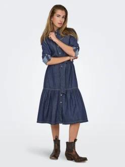 ONLSEVIGNY Langes Kleid
