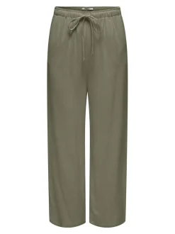 ONLSIESTA Gerade geschnitten Leinen Hose