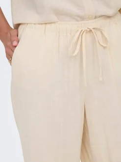 ONLSIESTA Gerade geschnitten Leinen Hose