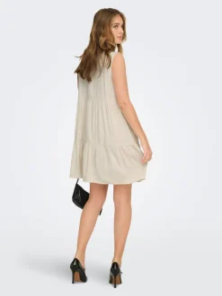ONLSIESTA Leinen Kurzes Kleid