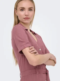 ONLSIESTA Leinen Langes Kleid