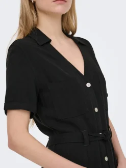 ONLSIESTA Leinen Langes Kleid