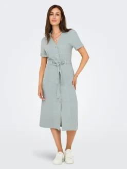 ONLSIESTA Leinen Langes Kleid