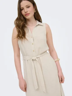 ONLSIESTA Leinen Langes Kleid