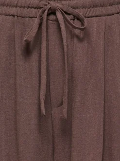 ONLSIESTA Weiter Beinschnitt Leinen Hose mit weitem Beinschnitt