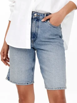 ONLSONNY Hohe Taille Normal geschnitten Jeans-Shorts