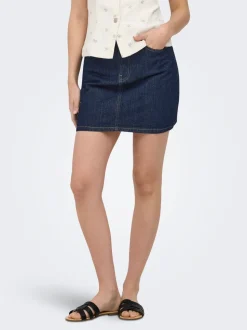 ONLSTELLA Denim Jeansrock Kurzer Rock