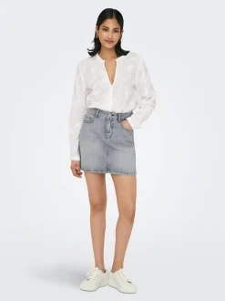 ONLSTELLA Denim Jeansrock Kurzer Rock