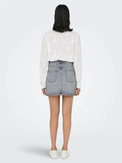 ONLSTELLA Denim Jeansrock Kurzer Rock