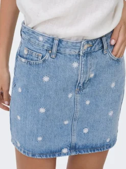 ONLSTELLA Denim Jeansrock Kurzer Rock