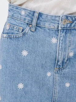 ONLSTELLA Denim Jeansrock Kurzer Rock