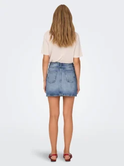 ONLSTELLA Denim Jeansrock Kurzer Rock