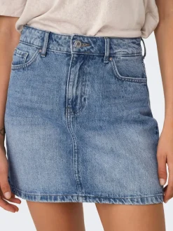 ONLSTELLA Denim Jeansrock Kurzer Rock