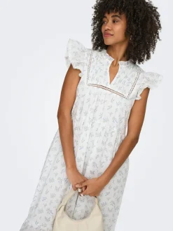 ONLTEA-IDRIS Midikleid