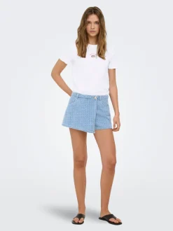 ONLTEXAS Jeansrock Kurzer Rock