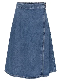 ONLTHEA Denim Jeansrock Midirock