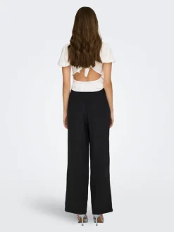 ONLTHYRA Komfort Fit Hose mit weitem Beinschnitt