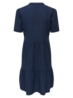 ONLTIRI-GOA Leinen Kurzes Kleid