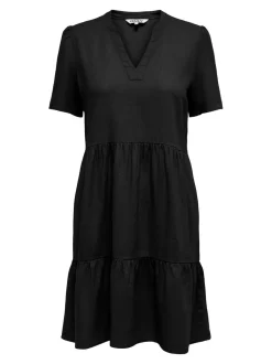 ONLTIRI-GOA Leinen Kurzes Kleid