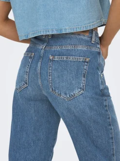 ONLTROY Hohe Taille Karotte Knöchellang Jeans