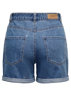 ONLVEGA Hohe Taille Normal geschnitten Jeans-Shorts