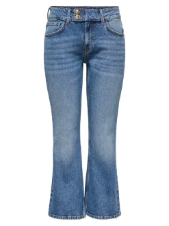 ONLVIOLET Hohe Taille Flared Knöchellang Jeans
