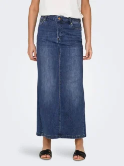 ONLWALO Denim Jeansrock Langer Rock