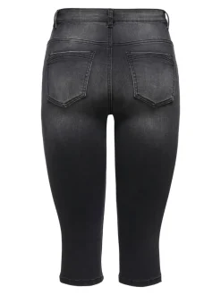 ONLWAUW Mittlere Taille Normal geschnitten Caprihose