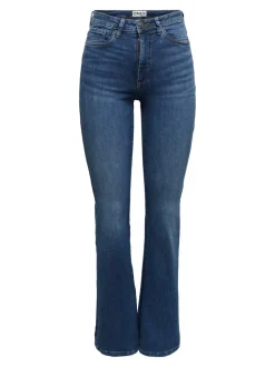 ONLWAUW Hohe Taille Flared Jeans