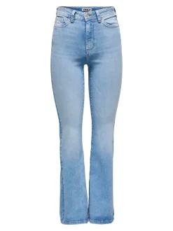 ONLWAUW Hohe Taille Flared Jeans