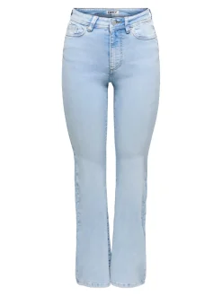 ONLWAUW Hohe Taille Flared Jeans