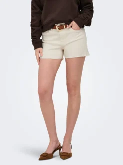 ONLWAUW Mittlere Taille Normal geschnitten Jeans-Shorts