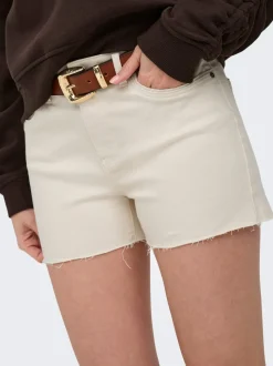 ONLWAUW Mittlere Taille Normal geschnitten Jeans-Shorts