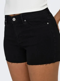 ONLWAUW Mittlere Taille Normal geschnitten Jeans-Shorts