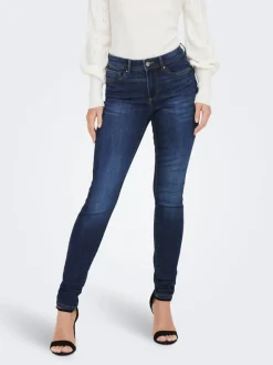 ONLWAUW Mittlere Taille Skinny Fit Jeans