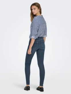 ONLWAUW Mittlere Taille Skinny Fit Jeans