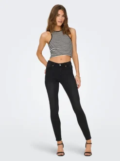 ONLWAUW Mittlere Taille Skinny Fit Jeans