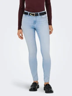 ONLWAUW Mittlere Taille Skinny Fit Jeans