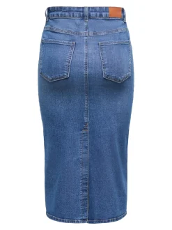 ONLWONDER Denim Jeansrock Midirock