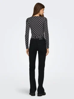 ONLWOW Mittlere Taille Flared Jeans