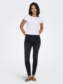 ONLWOW Mittlere Taille Skinny Fit Jeans
