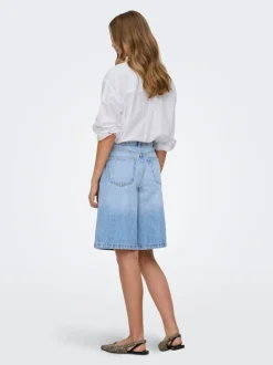 ONLZAGU-DORSI Mittlere Taille Locker geschnitten Jeans-Shorts