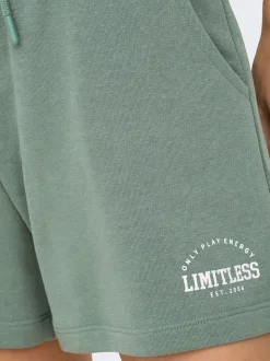 ONPCAVA Hohe Taille Locker geschnitten Sweat-Shorts