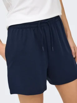 ONPFREI Hohe Taille Locker geschnitten Shorts