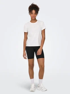 ONPJAM-SANA-3 Hohe Taille Enger Schnitt Trainingsshorts